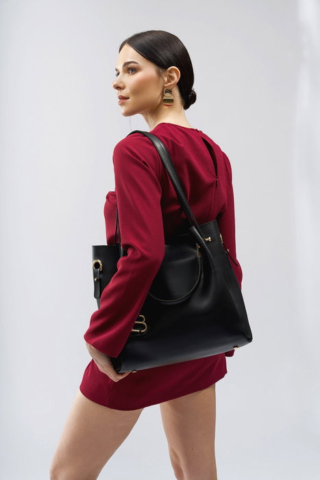 Lucky Bees Bandolera Negra